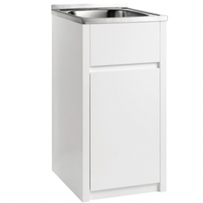 30 Litre Stainless Laundry with PVC cabinet PPLT455