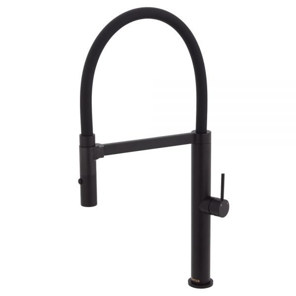 Fienza Kaya Pull Down Sink Mixer, Matte Black